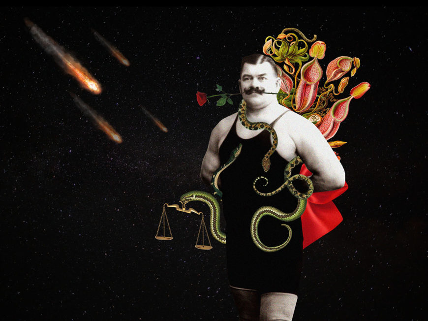 Collage: Señora Milton